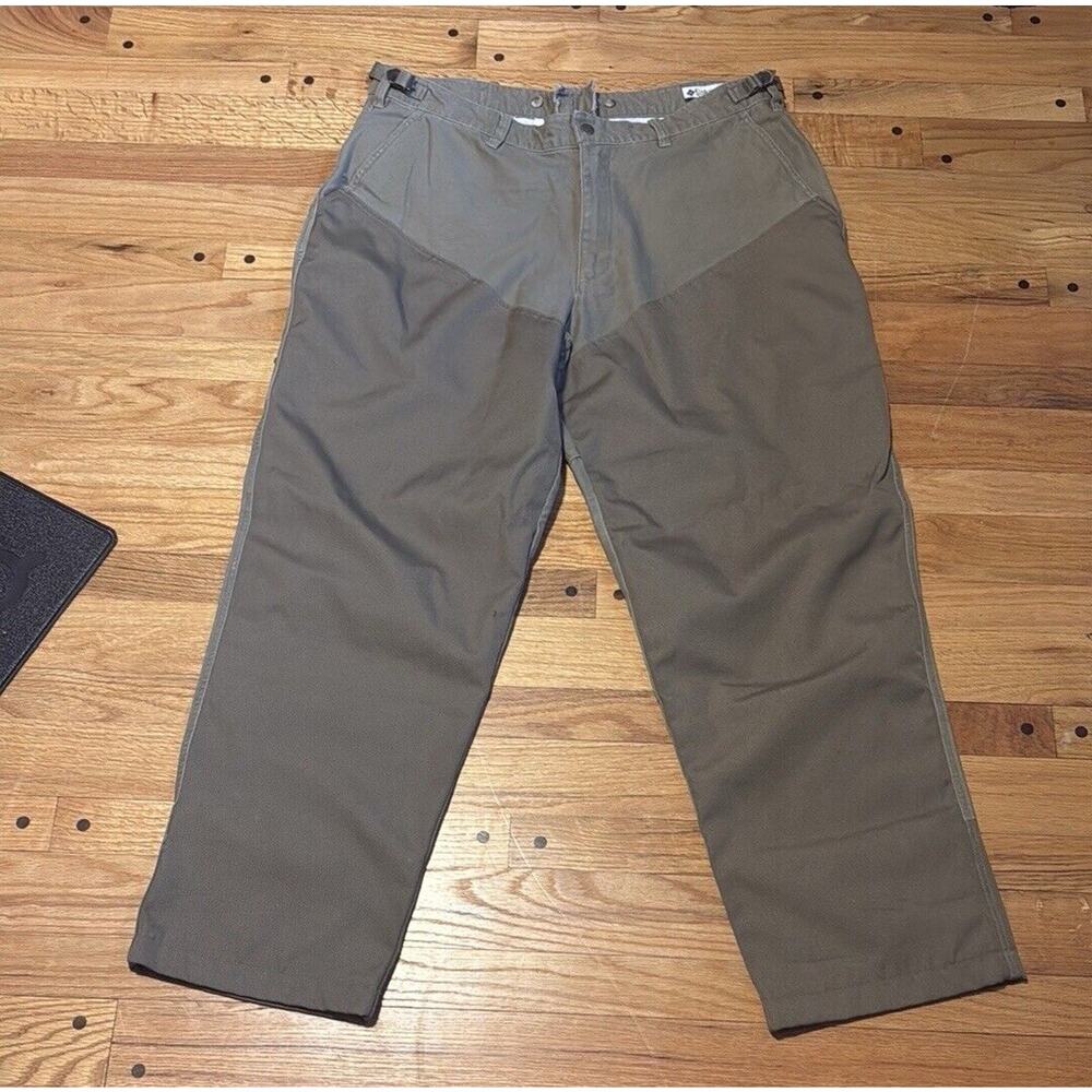 Columbia Duck Canvas Carpenter Logger Pants Men's 42x32 Outdoor Workwear Utility